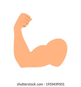 Arm Biceps Muscle Vector Sign