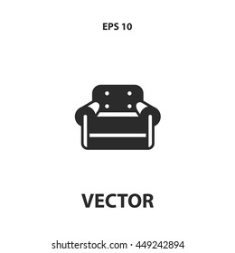 arm chair icon