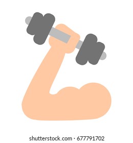 Arm With Dumbbell.