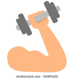 Arm With Dumbbell.