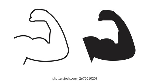 Arm icon vector design, perfect for website ui designs