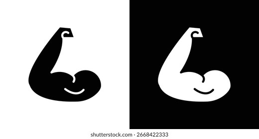 Ilustración vectorial de iconos de brazo - Colección de iconos vectoriales de estilo negro de alta calidad