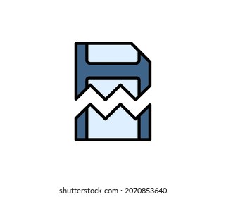 Arm line icon. Vector symbol in trendy flat style on white background. Office sing for design.