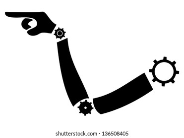 Arm machine point
