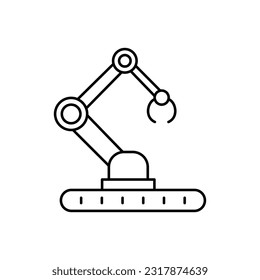  Arm  Outline Vector Icon that can easily edit or modify 

