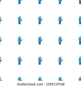 Arm Rash Icon Pattern Seamless White Background. Editable Filled Arm Rash Icon. Arm Rash Icon Pattern For Web And Mobile.