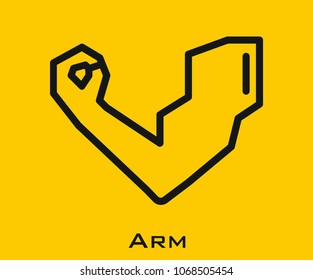 Arm Vector Icon