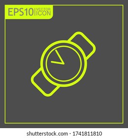 arm watch icon for infographics