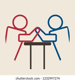 arm wrestling
competition
strength