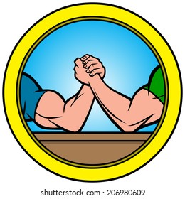 Arm Wrestling Icon