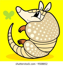 Armadillo Cartoon