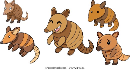 Armadillo design ,animal vector design 