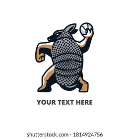 armadillo logo design for your company.