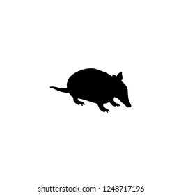 armadillo vector icon. armadillo sign on white background. armadillo icon for web and app