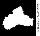 Armagh City, Banbridge and Craigavon map, administrative district of Northern Ireland. Vector illustration.