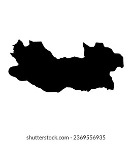 Landkarte der Provinz Armavir, Verwaltungseinheit Armenien.