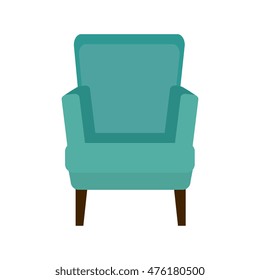 armchair comfortable seat classic furniture home decoration