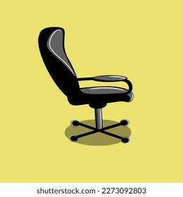 Armchair design vector simple illustrate