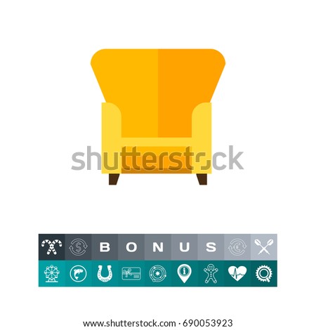 Similar – Image, Stock Photo Two old armchairs