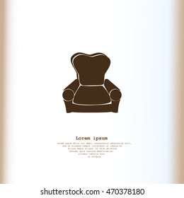 Armchair icon