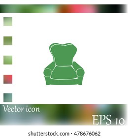 Armchair icon