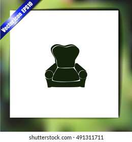 Armchair icon