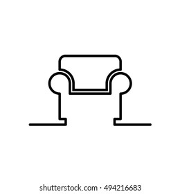 Armchair icon