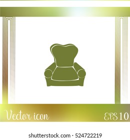 Armchair icon