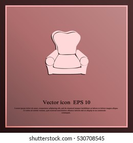 Armchair icon