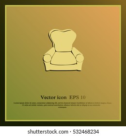 Armchair icon
