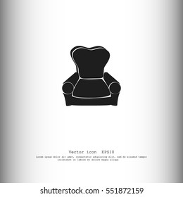 Armchair icon