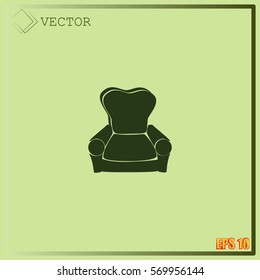 Armchair icon