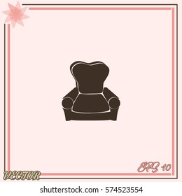 Armchair icon