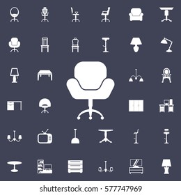 Armchair icon