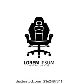armchair icon, chair icon in trendy style office chair logo vector