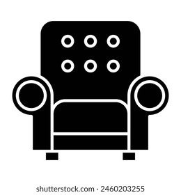 Armchair Icon Design For Personal And Commercial Use