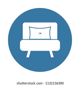 armchair icon. Element of Furniture icons for mobile concept and web apps. Badge style armchair icon can be used for web and mobile apps