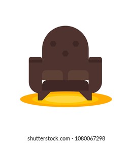 armchair icon vector
