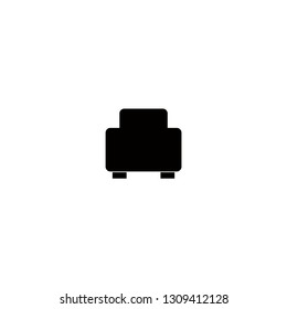 armchair icon vector