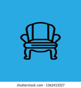 armchair icon vector