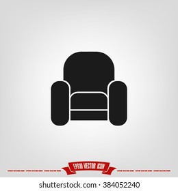 Armchair Icon Vector