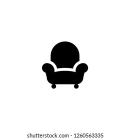 armchair vector icon