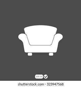 armchair vector icon