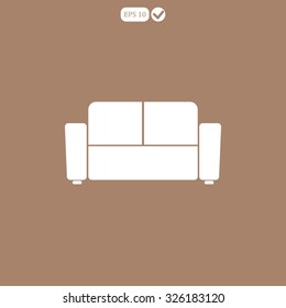 armchair vector icon