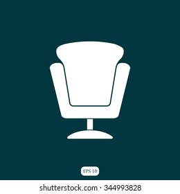 armchair vector icon