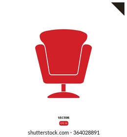 armchair vector icon