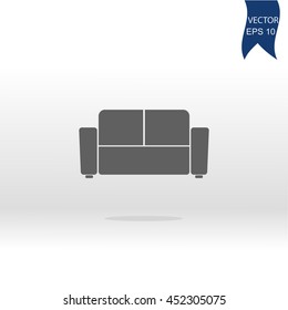 armchair vector icon
