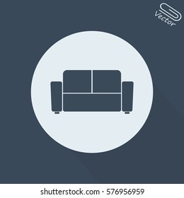 armchair vector icon