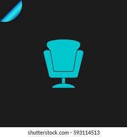 armchair vector icon