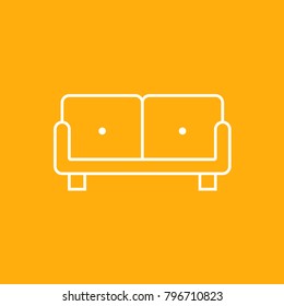 Armchair Vector Icon